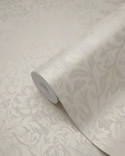Origin Wallcoverings papier peint ornement blanc d'ivoire - 53 cm x 10.05 m - 345412