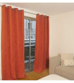 OTTAWA -Rideau Thermique Occultant en Jacquard 140x260 cm