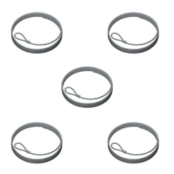 Pack 5 câbles acier à oeillet 1,8mm - Accrochage Tableau Artiteq 300 cm