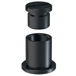 Pack 4 de plots de fixation plafond pour suspension de câble