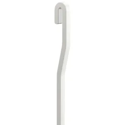 Pack 5 Tiges Blanches en aluminium coudées 4 mm - Accessoire Cimaise Tableau 150 cm