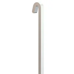 Pack 5 tiges carrées droites Acier 40 kg - 4 mm - Accessoire Cimaise Tableau 100 cm