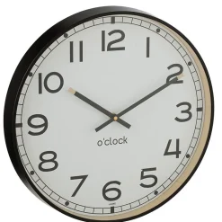 Pack de 3 horloges murale en plastique multicolore 30x30x4 cm