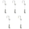 Pack de 5 kit d'accrochages tableaux Artiteq - suspension sur portes, panneaux, cloisons 21mm - Max 15kg