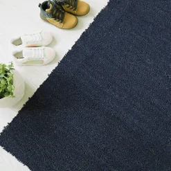 Paillasson - Tapis brosse Coco - Bleu - Ep, 23 mm - Rouleau de 2m x 3m