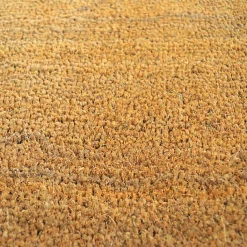 Paillasson - Tapis brosse Coco - Ecru - Ep, 17 mm - Rouleau de 2m x 1m