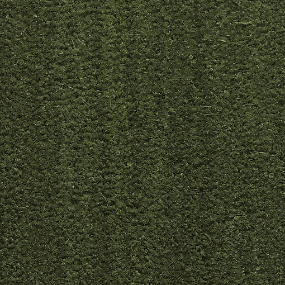 Paillasson - Tapis brosse Coco - Vert - Ep, 17 mm - Rouleau de 2m x 2m