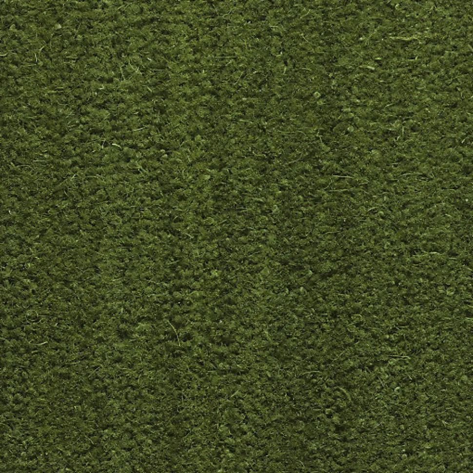 Paillasson - Tapis brosse Coco - Vert - Ep, 17 mm - Rouleau de 2m x 2m