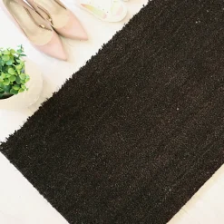 Paillasson - Tapis brosse Coco - Brun - Ep, 23 mm - Rouleau de 2m x 4m