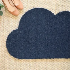 Paillasson Coco - Nuage - Bleu - 50 x 85 cm