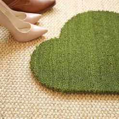 Paillasson Coco - Nuage - Vert - 50 x 85 cm