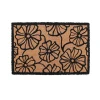 Paillasson coco imprimé grandes fleurs 40x60cm