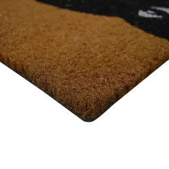 Paillasson coco Kebir Chat Hello there GoodHome L.60 x l.40 cm