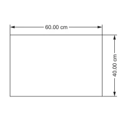 Paillasson coco Kebir GoodHome L.60 x l.40 cm