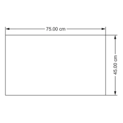 Paillasson coco Kebir Home GoodHome L.45 x l.75 cm
