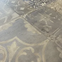 Paillasson 3D, tapis en VINYLE résistant à l'usure, non absorbant et antidérapant - marbre granulé 50x75