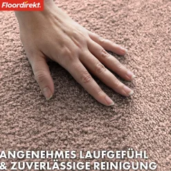 Paillasson Domenico Tapis de propreté élégant et pratique Beige clair 50 x 80 cm - Floordirekt