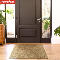 Paillasson Domenico Tapis de propreté élégant et pratique Beige 50 x 80 cm - Floordirekt