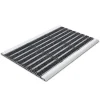 Paillasson en aluminium Elegant Mat Avec lattes en caoutchouc 45 x 75 cm - Floordirekt