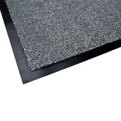 Paillasson gris clair pour porte d'entrée