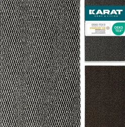 Paillasson Mélange, Tapis de Porte pour l'entrée, label OEKO-TEX standard 100, Noir et Blanc, 200 x 250 cm
