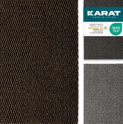 Paillasson Mélange, Tapis de Porte pour l'entrée, label OEKO-TEX standard 100, Noir/Marron, 200 x 250 cm
