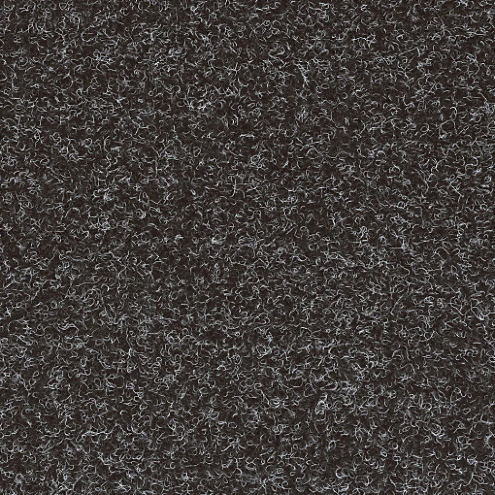Paillasson synthétique pas cher - Noir chiné - Rouleau de 1m x 1m