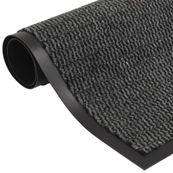 Paillasson touffeté 60x150 cm Anthracite vidaXL