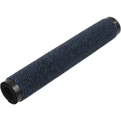 Paillasson touffeté 60x150 cm Bleu vidaXL