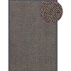 Paillasson touffeté 80x120 cm Marron foncé vidaXL