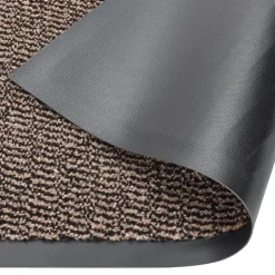 Paillasson touffeté 80x120 cm Marron foncé vidaXL