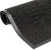 Paillasson touffeté 60x150 cm Noir vidaXL