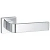 Paire de béquilles Monza pour porte, carré 7mm, chromé brillant - THIRARD