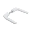 Paire de béquilles pour porte, carré 7mm, 1 portée, blanc - THIRARD