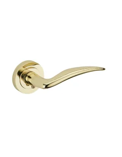 Paire de béquilles pour porte, laiton, carré 7mm - SP