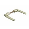 Paire de béquilles Targa pour porte, carré 7mm, 1 portée, or - THIRARD