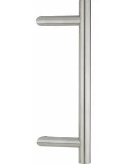 Paire de poignée pour porte battante, inox, entr'axe 400mm - THIRARD
