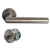 Paire de Poignées sur Rosaces "ANTIQUE ARGENT"- KLOSE besser Inox 304 SILVER - +1 Paire de rosaces condamnation