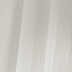Paire de rideaux voilages - Effet lin (60x120 cm - Ecru)