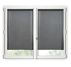 Paire de Rideaux voile uni Brise bise