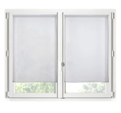 Paire de Rideaux voile uni Brise bise