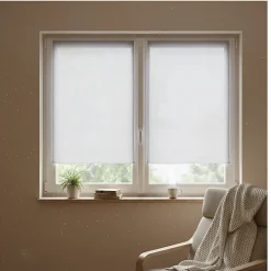 Paire de Rideaux voile uni Brise bise