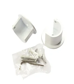 Paire de Supports de Naissance en Métal - Tringle Rideau diamètre 20 mm