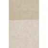 Paire de vitrage en lin avec finition soignée point clair - 60x120cm - Lin