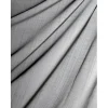 Paire de vitrages unis - 60x140cm - Gris anthracite