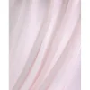 Paire de vitrages unis - 60x140cm - Rose