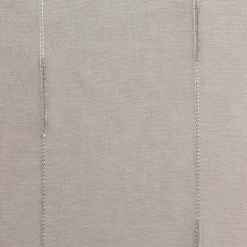 Paire de Voilages "Linahe" 90x90cm Taupe