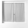 Paire de Voilages "Soane" 60x120cm Gris