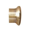 Paire d'embouts de tringle en forme de bouchon (Diam. 20 mm - Bronze)