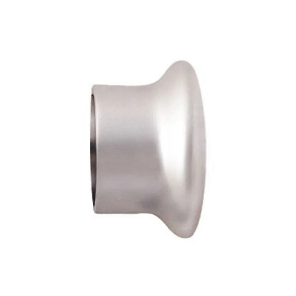 Paire d'embouts de tringle en forme de bouchon (Diam. 20 mm - Gris Foncé)
